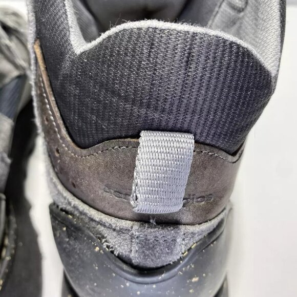 NEW ACNE STUDIOS Trekking Platform Mens Size 9 Mid Top Grey Comfort Suede Boot - Picture 5 of 12